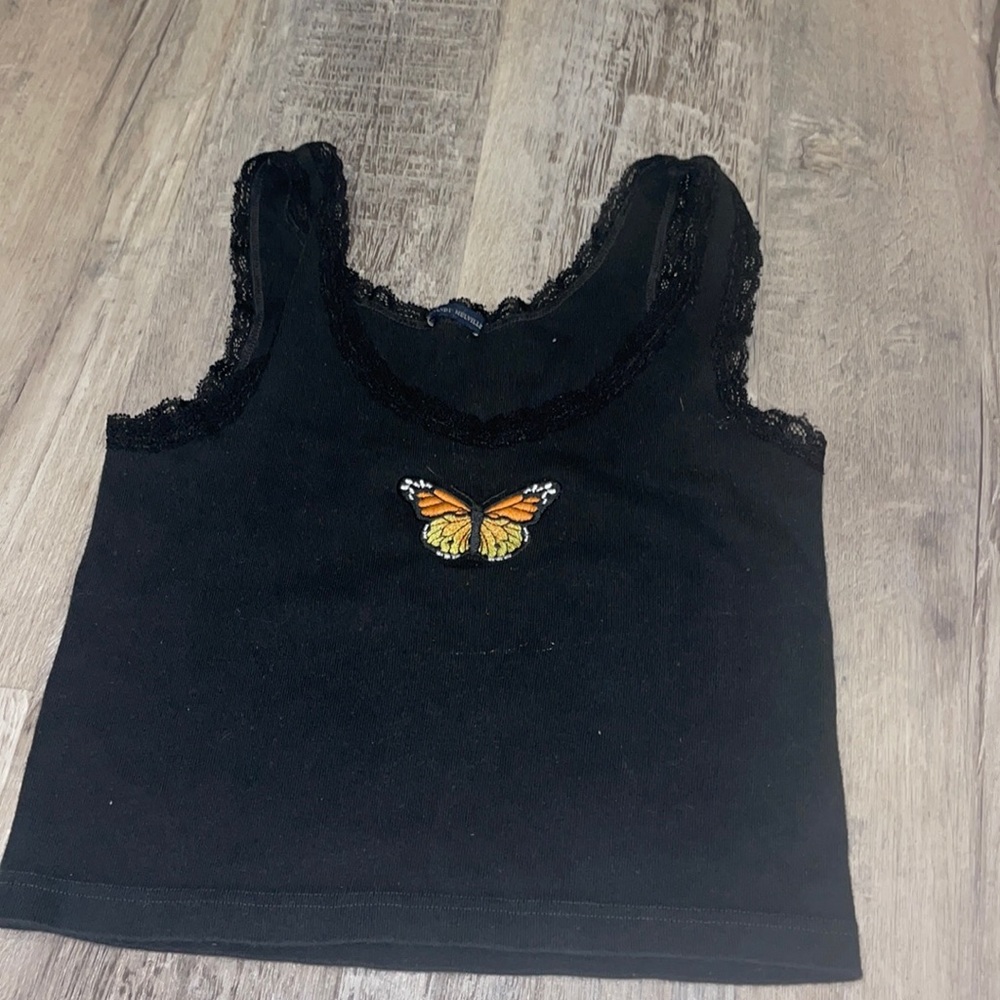 Brandy Melville Butterfly Tee
